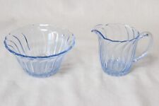 Art Deco Blue Glass 'Carnival'