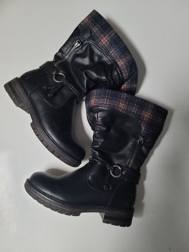 Rieker high boots black - high,