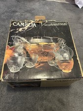 Vintage Camelia 26 Piece Punch