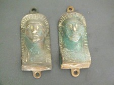 Pair vintage brass - pair, empire