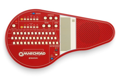 Suzuki 108 red omnichord - suzuki, om-108