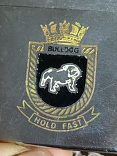 HMS Bulldog Zippo Lighter 1978
