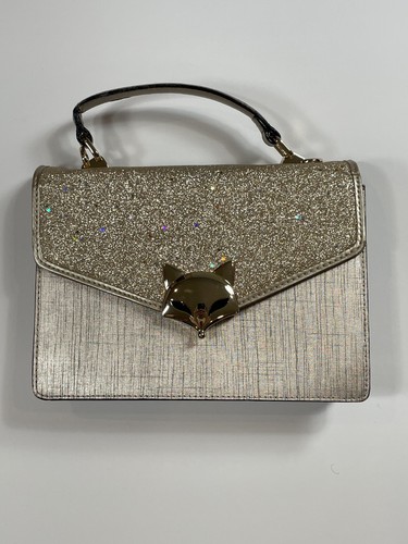 Foxer womens gold glitter - gold,