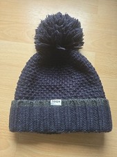 TOG 24 Mens Bobble Hat One Size Navy Blue Acrylic/Wool