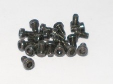 20 x Meccano Allen Head Bolts - blackened (part 37b) ***NEW***