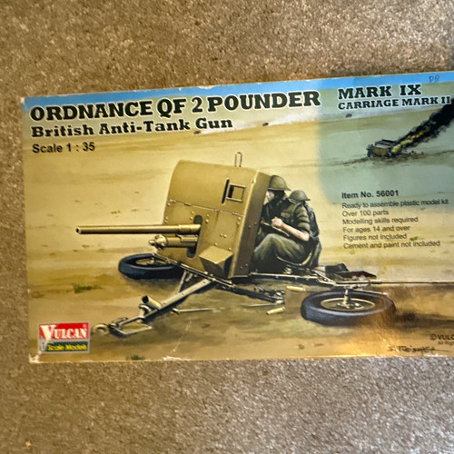 Vulcan ordnance pounder - qf,