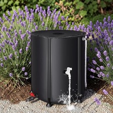 Collapsible Rain Barrel Water