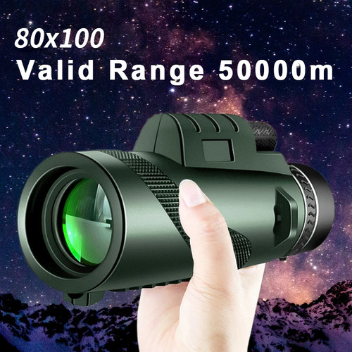 80x100 high power monocular - high,