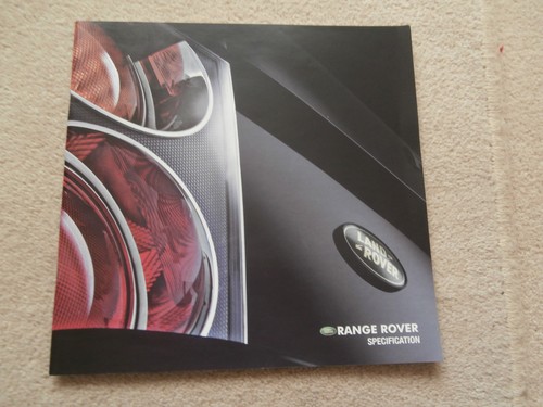 Range rover specification - range,