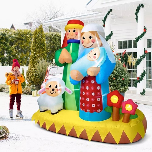 7ft christmas inflatables - 7ft,