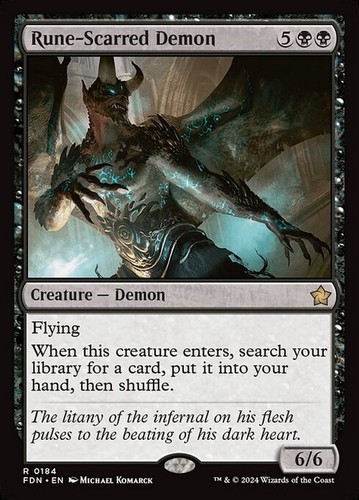 Rune scarred demon - rune-scarred, ~