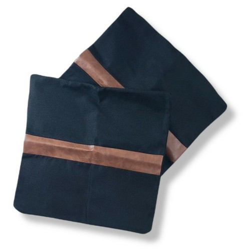 Set linen patchwork faux - 2,