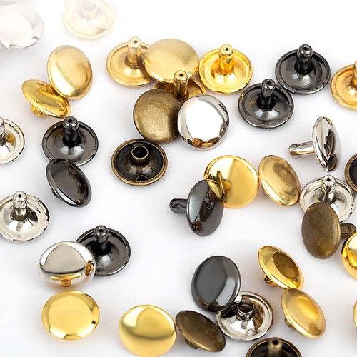 Brass double sided - brass, studs