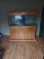 5ft Fish Tank with Cabinet and Hood