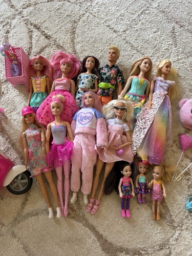 Large barbie bundle - barbie,