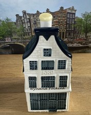 Upscaled Wynand Fockink Delft Blue Miniature House - KLM affiliated