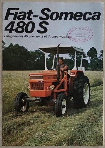 Fiat someca 480s tractor - fiat,