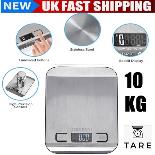 10kg digital kitchen scales - 10kg,