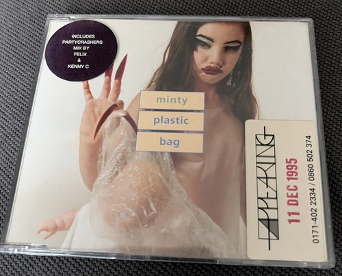 Minty plastic bag track - bag,