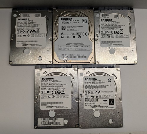 Job lot 500gb 2 5 - lot, x