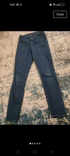 Ladies topshop moto jeans - ladies, w28