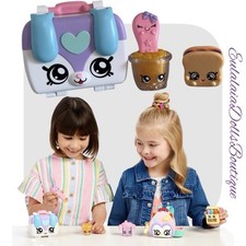 Kindi Kids Puppy Petkin Lunchbox And Three Shopkins