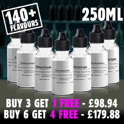 250ml liquid flavour - 250ml, e