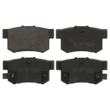 Trade Brake Pad Set Rear Fits