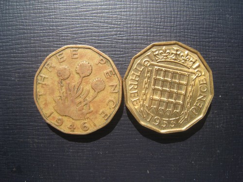 George threepence 1946 - george,