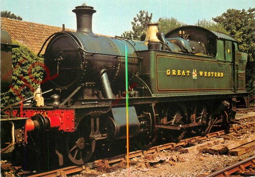 Picture postcard gwr 6 2t - picture, 2-6-2t