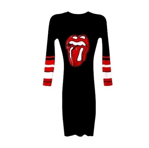 The rolling stones sequin logo - the,