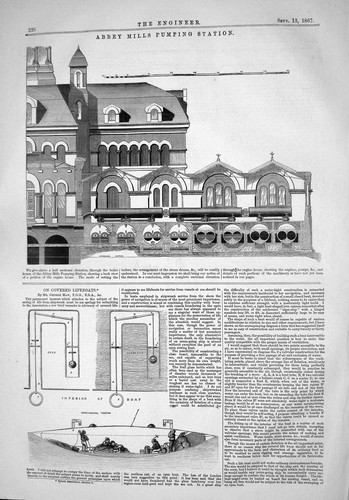 Old 1867 abbey - abbey, mills