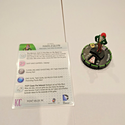 Heroclix harlequin 053b - dc, #053b