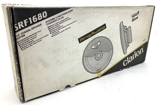 Clarion pro srf 1680 way - srf-1680, 2-way