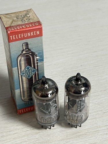 Pair ecc82 telefunken - ,