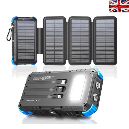 Solar power bank 20000mah with - bank,