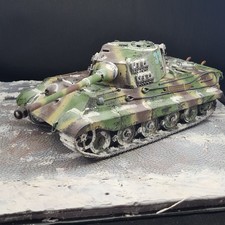 1:35 Built German King Tiger II Pz Abt 101 Heavy Tank battalion 1st SS Ardennes
