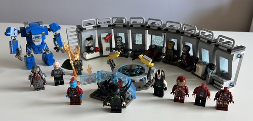 Iron man armor hall set - a,