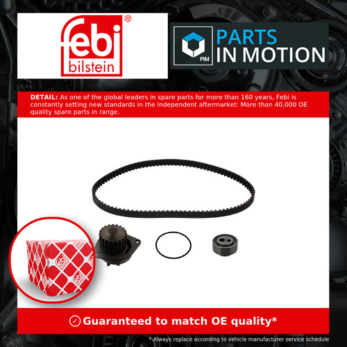 Timing belt water pump - timing,