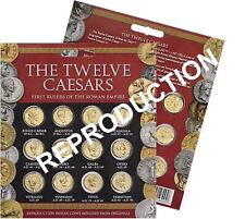 Roman coin, Twelve Caesars Aureus gold plated Coin Pack [TCGCP]