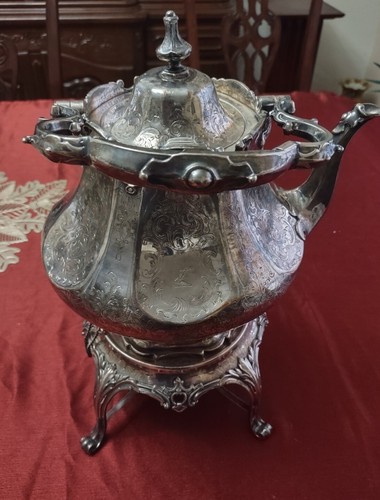 Antique victorian silver plate - silver,
