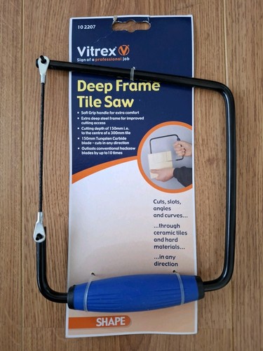 Virtex deep frame tile saw - virtex,