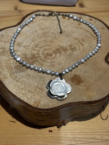 Vintage freshwater grey pearls - vintage,