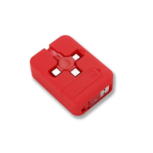 Retractable usb charger - 3-in-1,