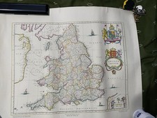 Reproduction Of Blaeu Map Of