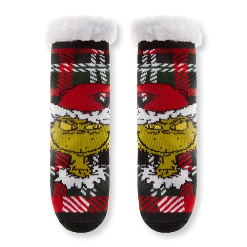 The grinch fuzzy - fuzzy, socks