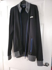 Mans Woven Jacket With Embroidered Detail On Chest