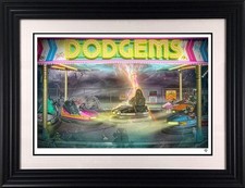 Dodgems by JJ Adams.. Framed