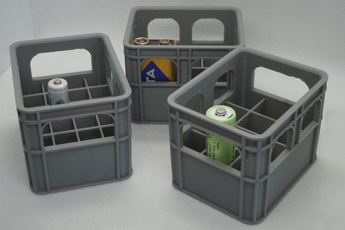 Battery storage mini - battery, milk