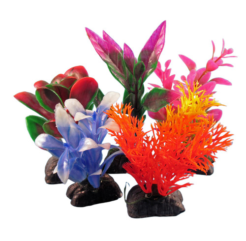 Faux 5pk bushy leafy - 5pk, aquarium